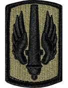 18th Fires Brigade OCP Scorpion Shoulder Sleeve Patch